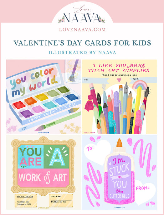 Printable Valentine Cards For Kids & Classroom